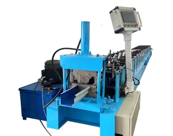 Gutter roll forming machine